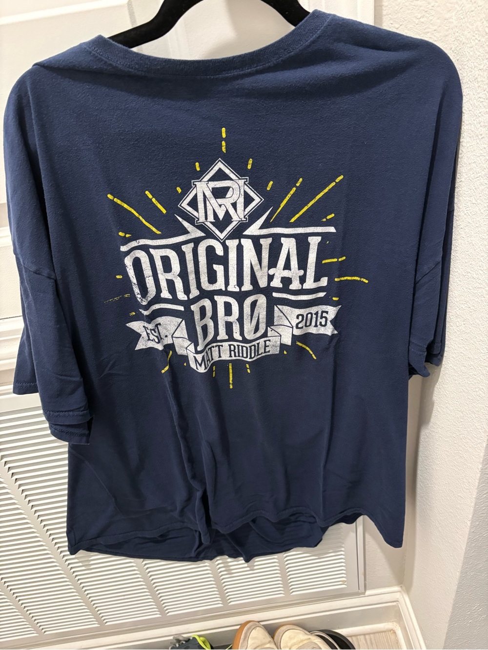 Matt Riddle WWE Original Bro Tshirt Size 3XL